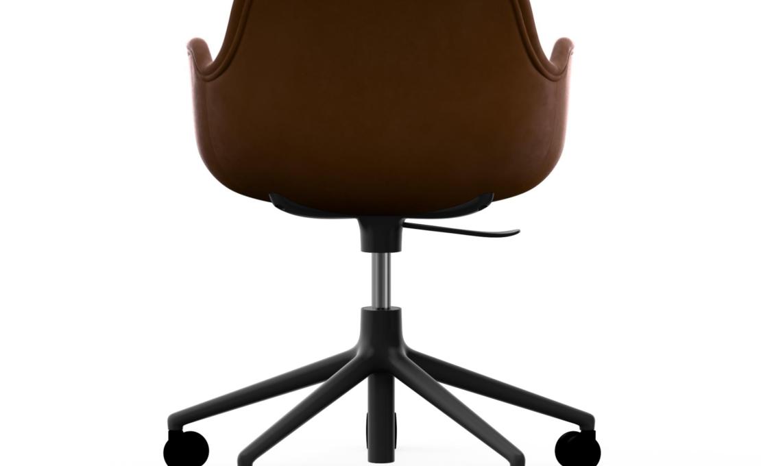 Офисный Стул от фабрики Normann Copenhagen модель Form Upholstered Swivel Arm