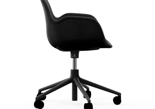 Офисный Стул от фабрики Normann Copenhagen модель Form Upholstered Swivel Arm