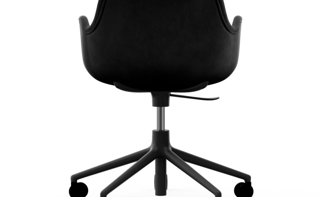Офисный Стул от фабрики Normann Copenhagen модель Form Upholstered Swivel Arm