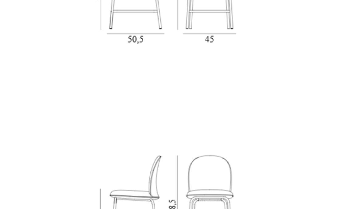 Стул от фабрики Normann Copenhagen модель Ace Bar 