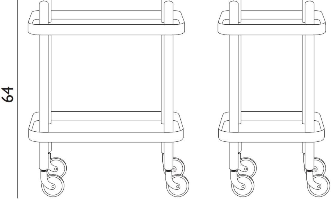Журнальный столик от фабрики Normann Copenhagen модель Block Table