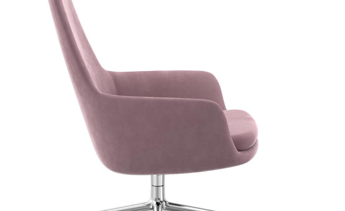 Кресло от фабрики Normann Copenhagen модель Era Lounge  High Swivel