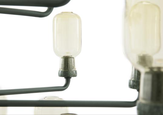 Подвесной светильник от фабрики Normann Copenhagen модель Amp Chandelier-502