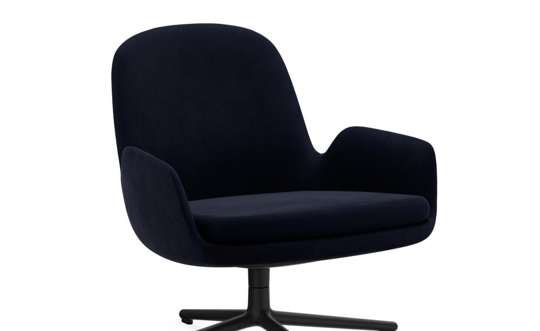 Кресло от фабрики Normann Copenhagen модель Era Lounge  Low Swivel