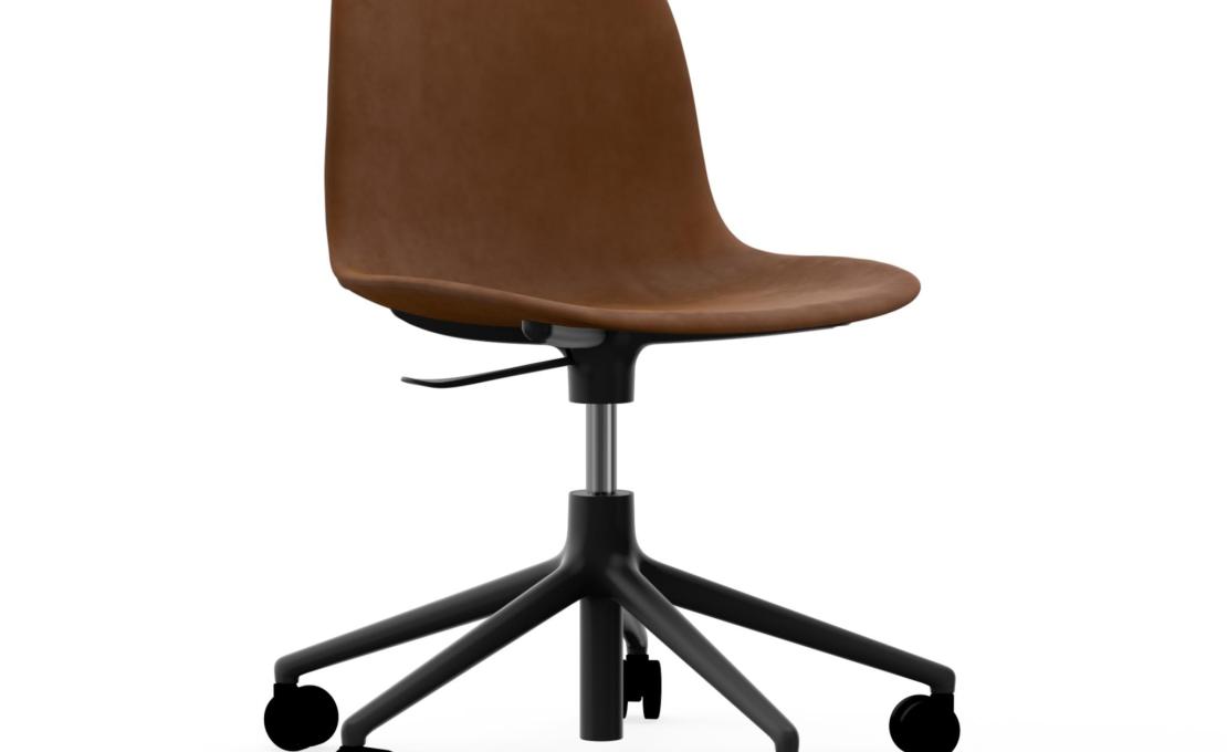 Офисный Стул от фабрики Normann Copenhagen модель Form Swivel Upholstered 