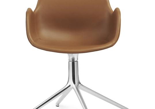 Офисный Стул от фабрики Normann Copenhagen модель Form Upholstered Swivel Arm