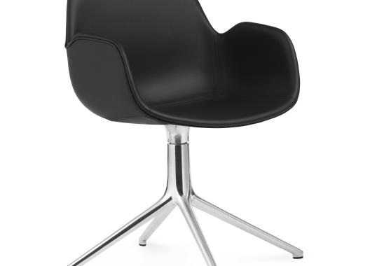 Офисный Стул от фабрики Normann Copenhagen модель Form Upholstered Swivel Arm