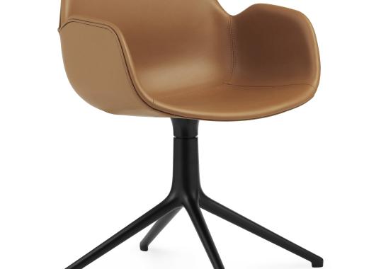 Офисный Стул от фабрики Normann Copenhagen модель Form Upholstered Swivel Arm