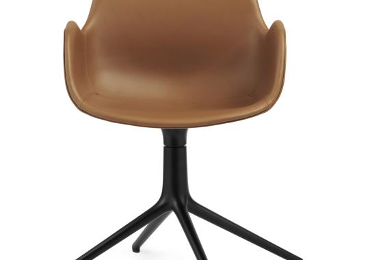 Офисный Стул от фабрики Normann Copenhagen модель Form Upholstered Swivel Arm