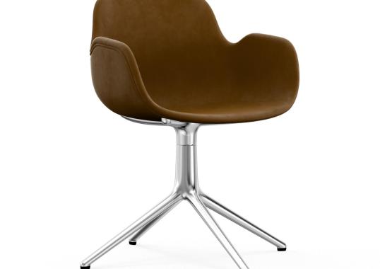 Офисный Стул от фабрики Normann Copenhagen модель Form Upholstered Swivel Arm