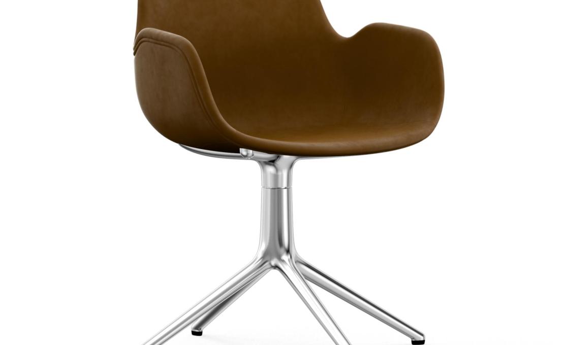 Офисный Стул от фабрики Normann Copenhagen модель Form Upholstered Swivel Arm