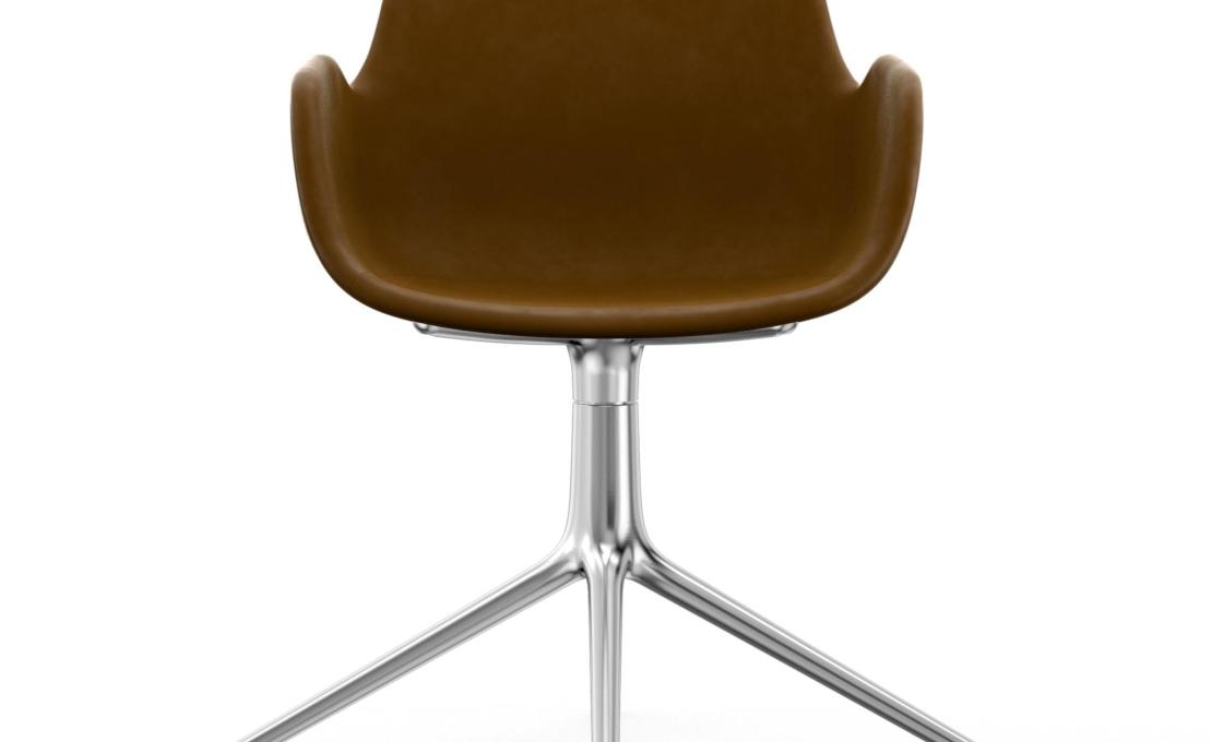 Офисный Стул от фабрики Normann Copenhagen модель Form Upholstered Swivel Arm