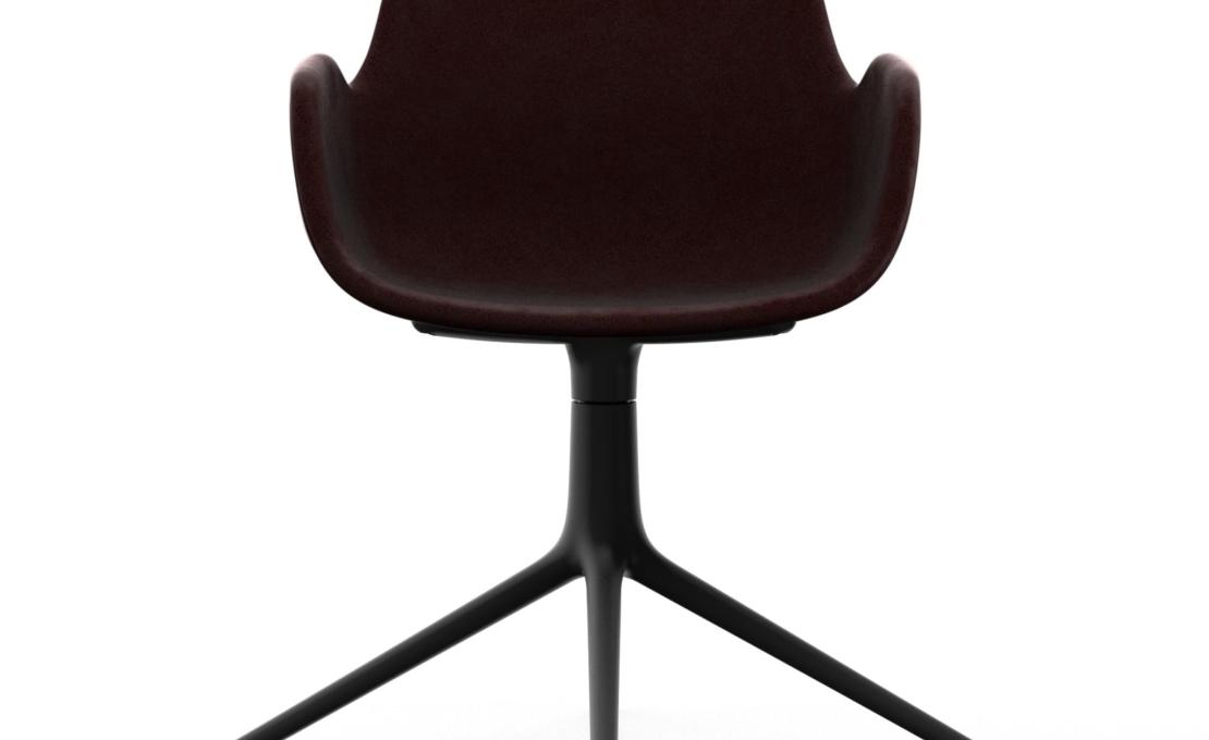 Офисный Стул от фабрики Normann Copenhagen модель Form Upholstered Swivel Arm
