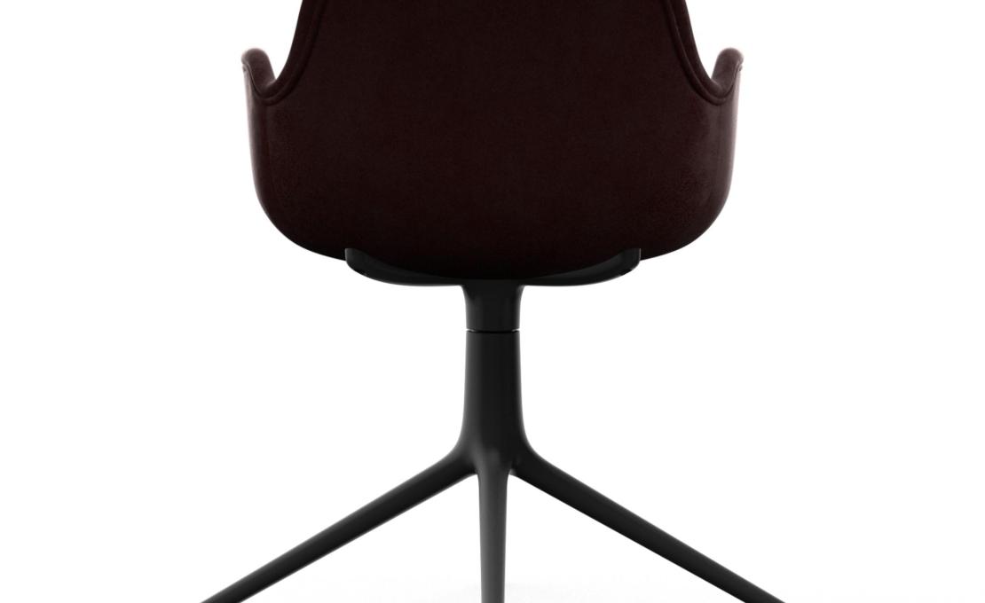 Офисный Стул от фабрики Normann Copenhagen модель Form Upholstered Swivel Arm
