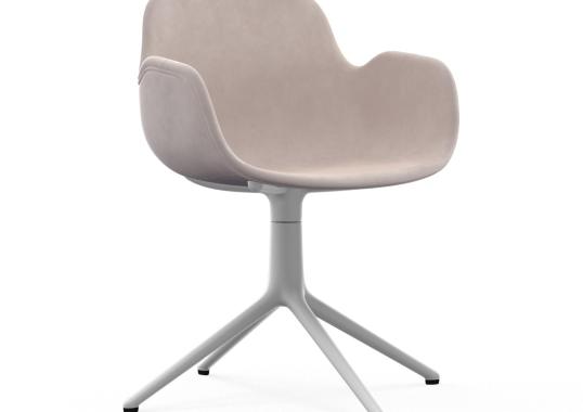 Офисный Стул от фабрики Normann Copenhagen модель Form Upholstered Swivel Arm