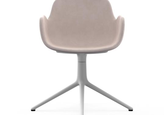 Офисный Стул от фабрики Normann Copenhagen модель Form Upholstered Swivel Arm