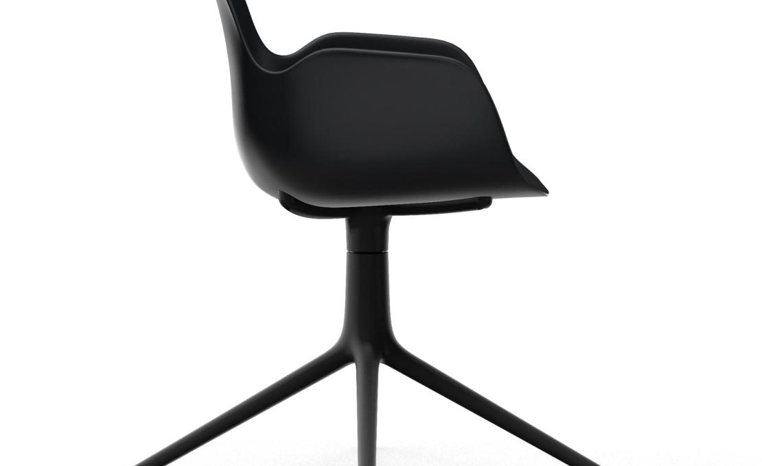 Офисный Стул от фабрики Normann Copenhagen модель Form Swivel Arm