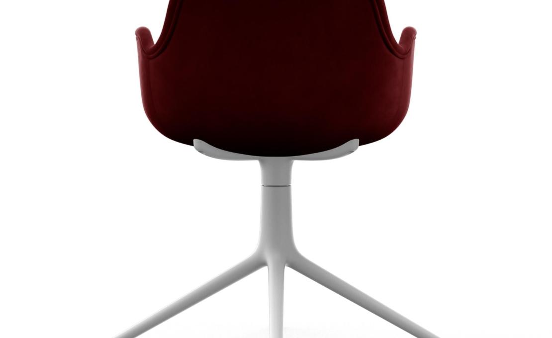 Офисный Стул от фабрики Normann Copenhagen модель Form Upholstered Swivel Arm