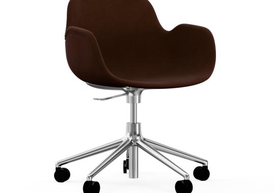 Офисный Стул от фабрики Normann Copenhagen модель Form Upholstered Swivel Arm