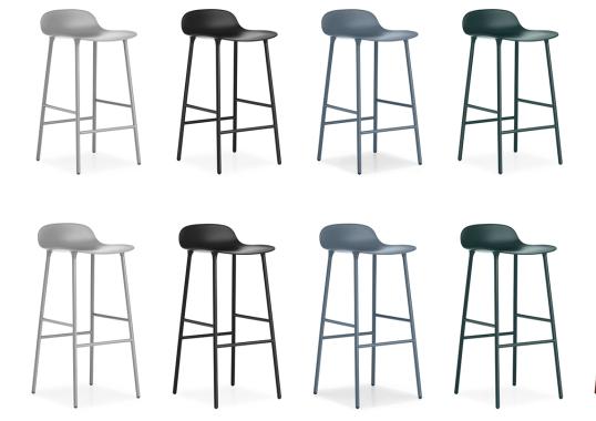 Барный стул от фабрики Normann Copenhagen модель Form 