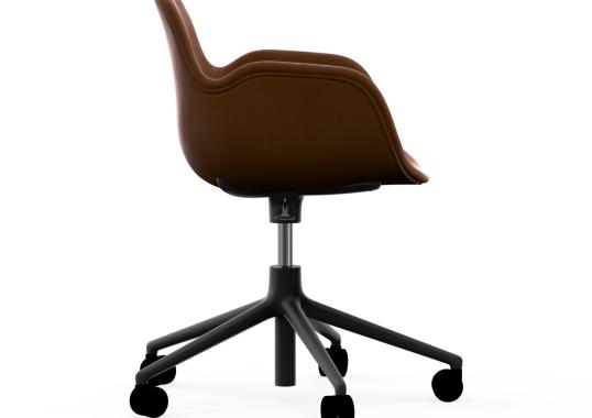 Офисный Стул от фабрики Normann Copenhagen модель Form Upholstered Swivel Arm