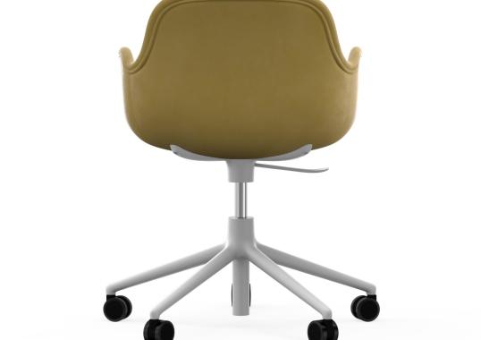 Офисный Стул от фабрики Normann Copenhagen модель Form Upholstered Swivel Arm