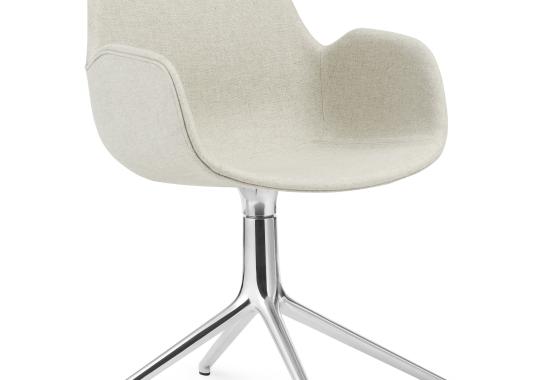 Офисный Стул от фабрики Normann Copenhagen модель Form Upholstered Swivel Arm