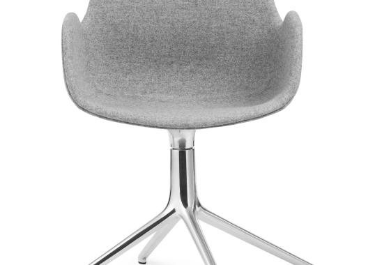 Офисный Стул от фабрики Normann Copenhagen модель Form Upholstered Swivel Arm