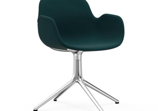 Офисный Стул от фабрики Normann Copenhagen модель Form Upholstered Swivel Arm