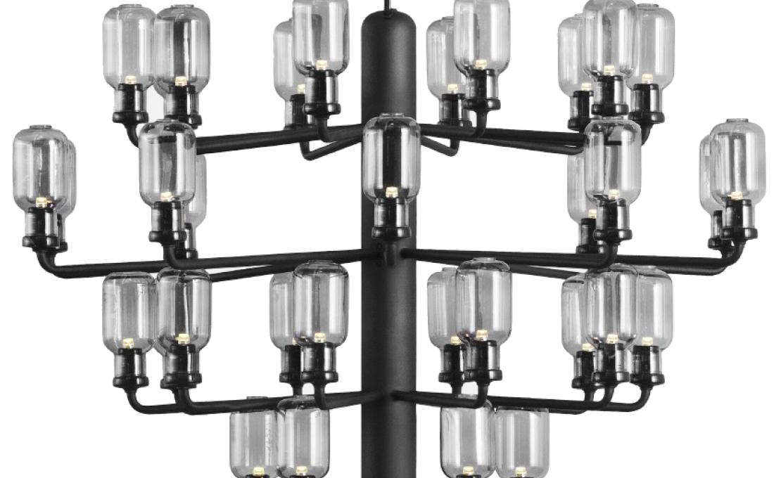Подвесной светильник от фабрики Normann Copenhagen модель Amp Chandelier-502