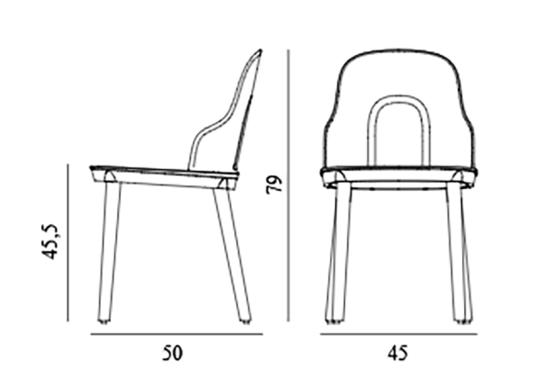 Стул от фабрики Normann Copenhagen модель 30404 Allez 