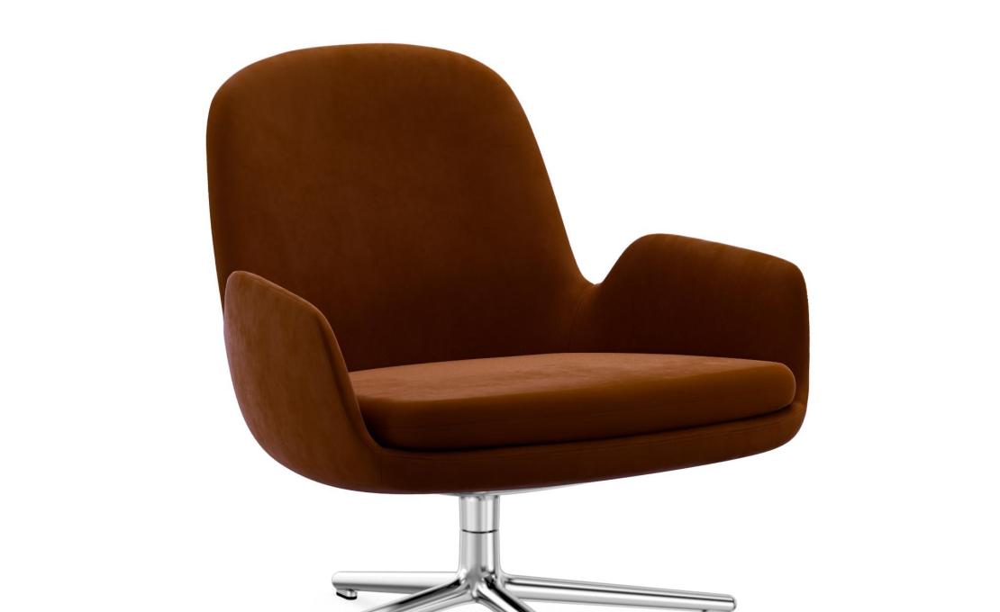 Кресло от фабрики Normann Copenhagen модель Era Lounge  Low Swivel