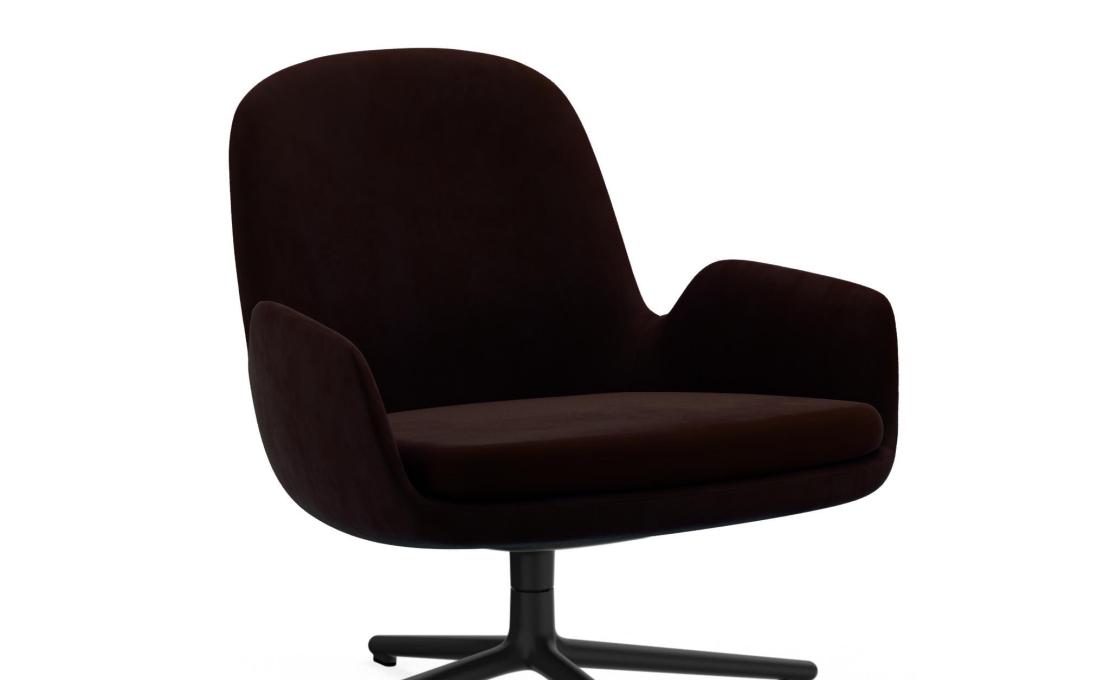 Кресло от фабрики Normann Copenhagen модель Era Lounge  Low Swivel