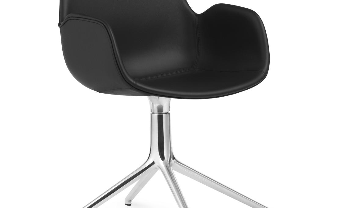 Офисный Стул от фабрики Normann Copenhagen модель Form Upholstered Swivel Arm