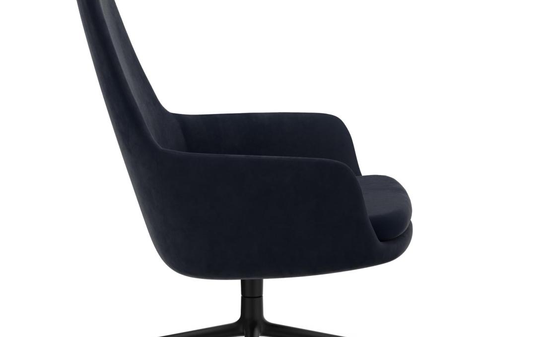 Кресло от фабрики Normann Copenhagen модель Era Lounge  High Swivel