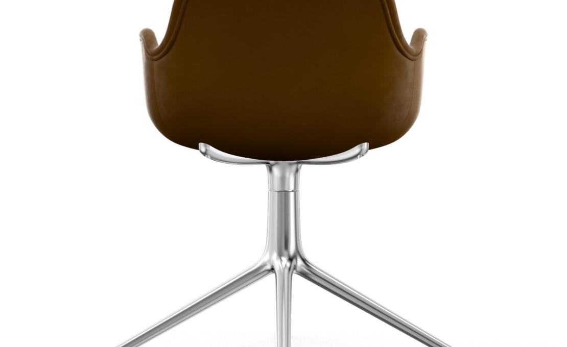 Офисный Стул от фабрики Normann Copenhagen модель Form Upholstered Swivel Arm