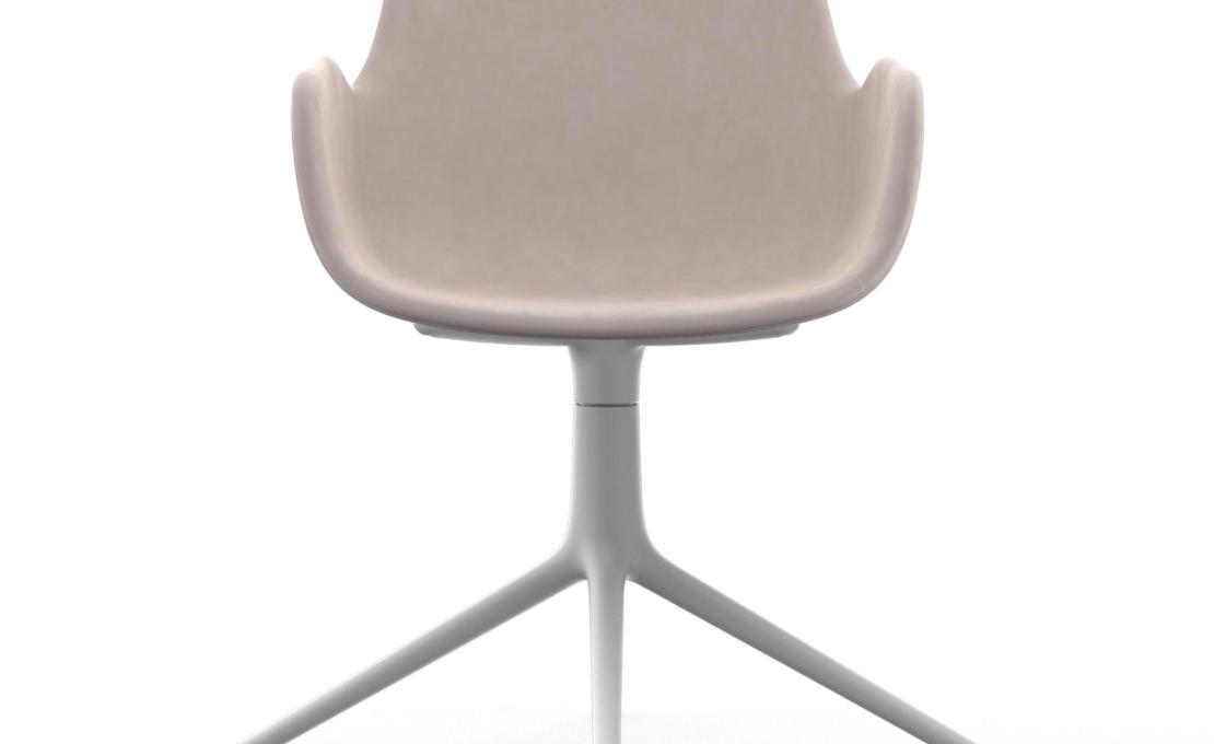 Офисный Стул от фабрики Normann Copenhagen модель Form Upholstered Swivel Arm
