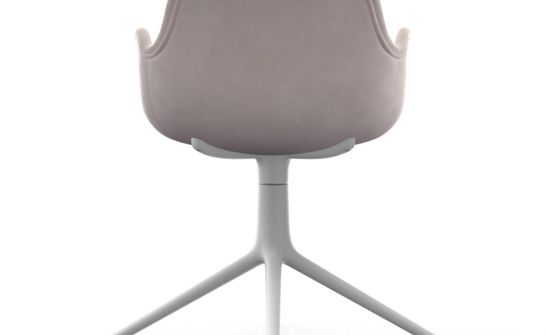 Офисный Стул от фабрики Normann Copenhagen модель Form Upholstered Swivel Arm