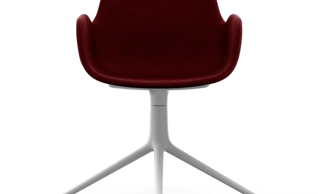 Офисный Стул от фабрики Normann Copenhagen модель Form Upholstered Swivel Arm