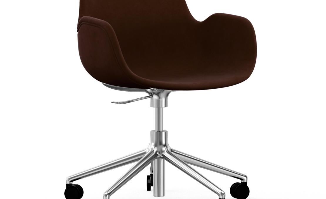 Офисный Стул от фабрики Normann Copenhagen модель Form Upholstered Swivel Arm