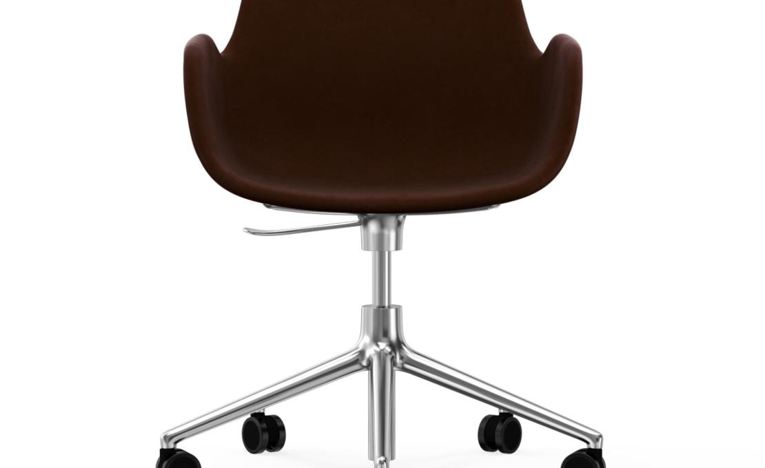 Офисный Стул от фабрики Normann Copenhagen модель Form Upholstered Swivel Arm
