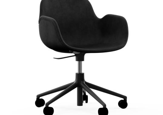 Офисный Стул от фабрики Normann Copenhagen модель Form Upholstered Swivel Arm