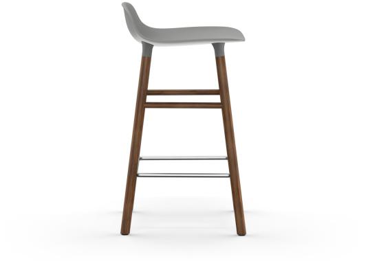 Барный стул от фабрики Normann Copenhagen модель Form  with Wood Legs