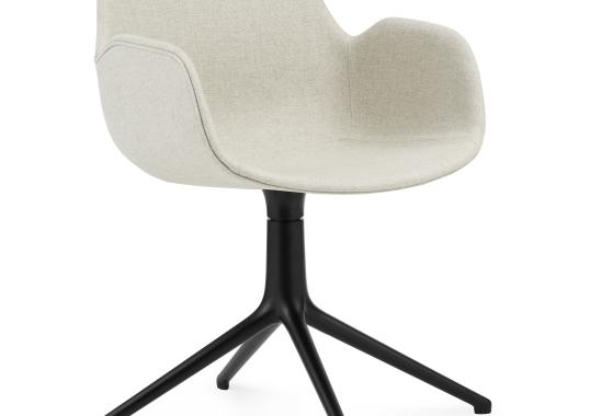 Офисный Стул от фабрики Normann Copenhagen модель Form Upholstered Swivel Arm
