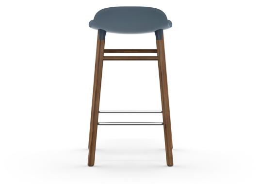 Барный стул от фабрики Normann Copenhagen модель Form  with Wood Legs