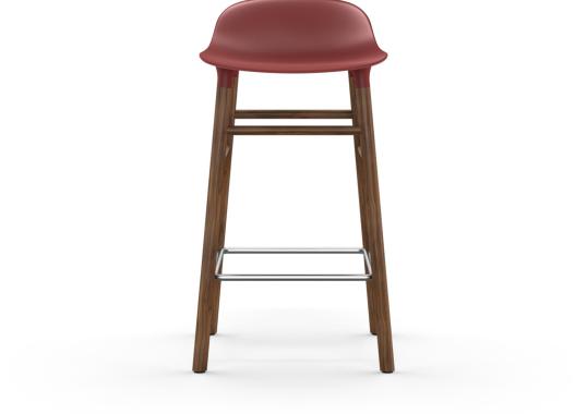 Барный стул от фабрики Normann Copenhagen модель Form  with Wood Legs