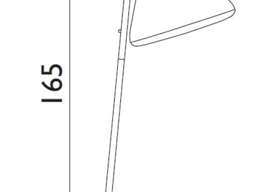 Торшер от фабрики Normann Copenhagen модель Hello Floor Lamp