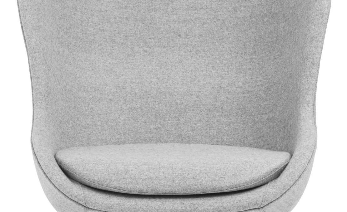 Кресло от фабрики Normann Copenhagen модель Hyg Swivel Lounge  High