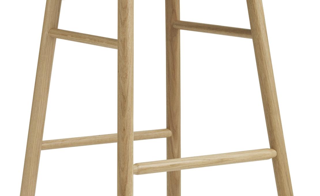 Барный стул от фабрики Normann Copenhagen модель Form Upholstered 