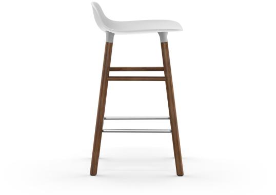 Барный стул от фабрики Normann Copenhagen модель Form  with Wood Legs